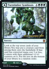 Turntimber Symbiosis // Turntimber, Serpentine Wood [Zendikar Rising Prerelease Promos] | Gear Gaming Fayetteville