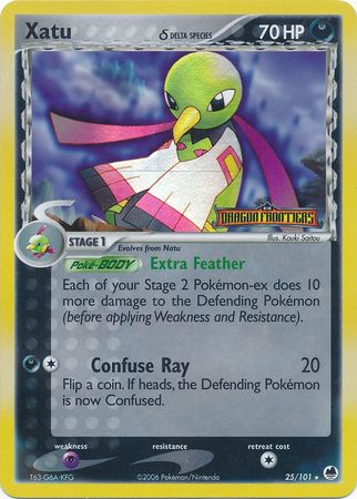 Xatu (25/101) (Delta Species) (Stamped) [EX: Dragon Frontiers] | Gear Gaming Fayetteville