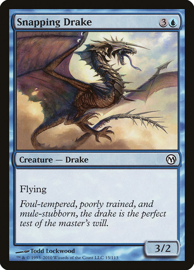 Snapping Drake [Duels of the Planeswalkers] | Gear Gaming Fayetteville