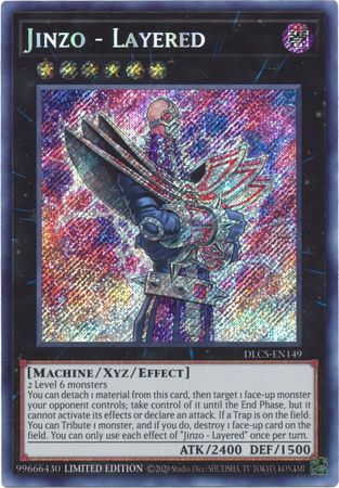 Jinzo - Layered [DLCS-EN149] Secret Rare | Gear Gaming Fayetteville