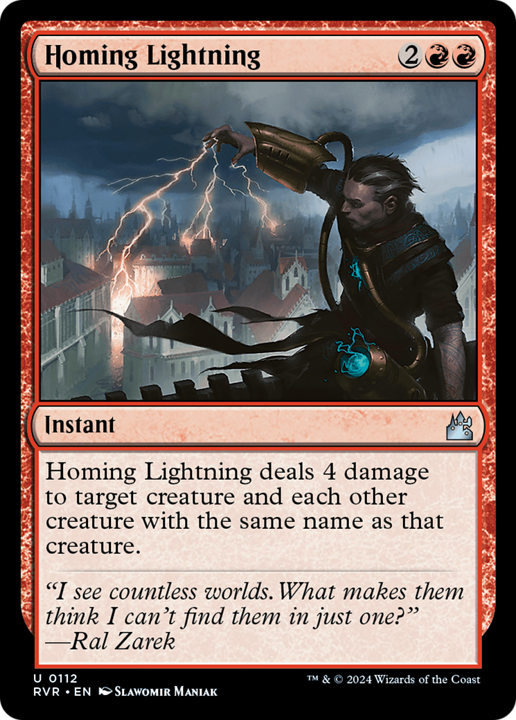 Homing Lightning [Ravnica Remastered] | Gear Gaming Fayetteville