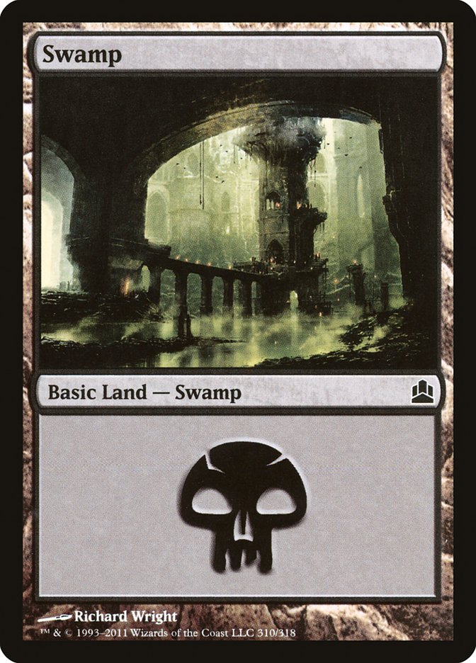 Swamp (310) [Commander 2011] | Gear Gaming Fayetteville