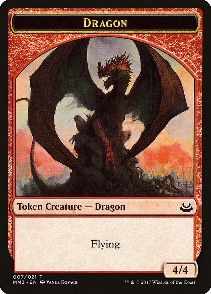 Dragon Token [Modern Masters 2017 Tokens] | Gear Gaming Fayetteville