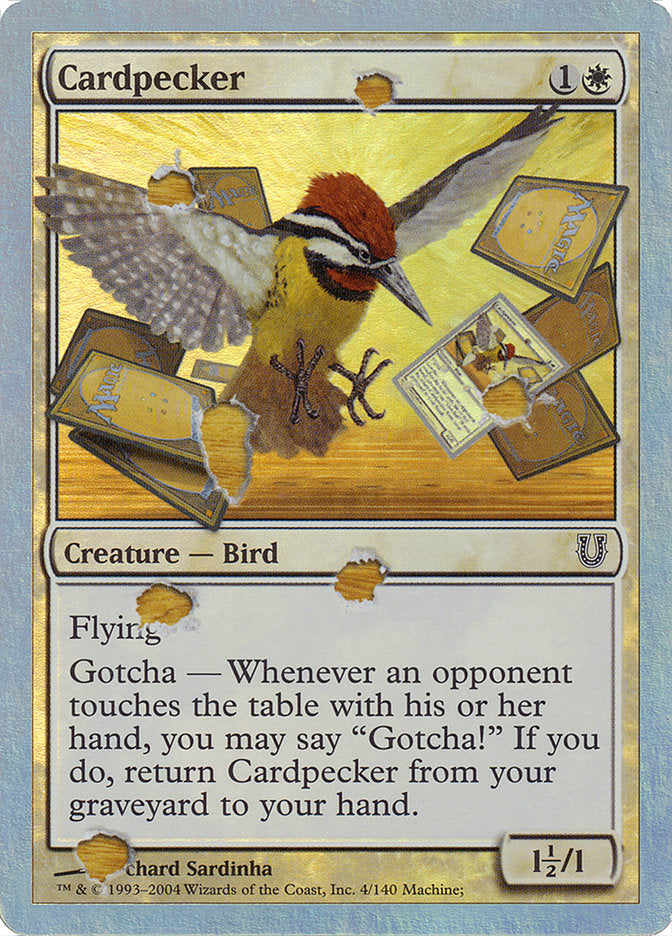 Cardpecker (Alternate Foil) [Unhinged] | Gear Gaming Fayetteville