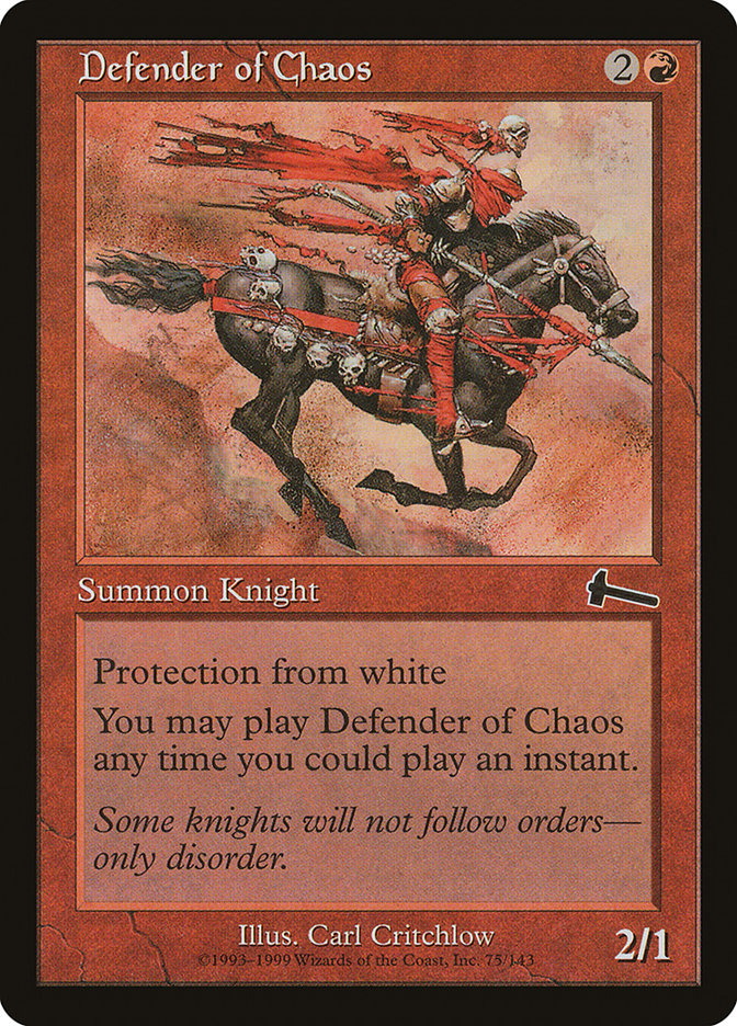 Defender of Chaos [Urza's Legacy] | Gear Gaming Fayetteville