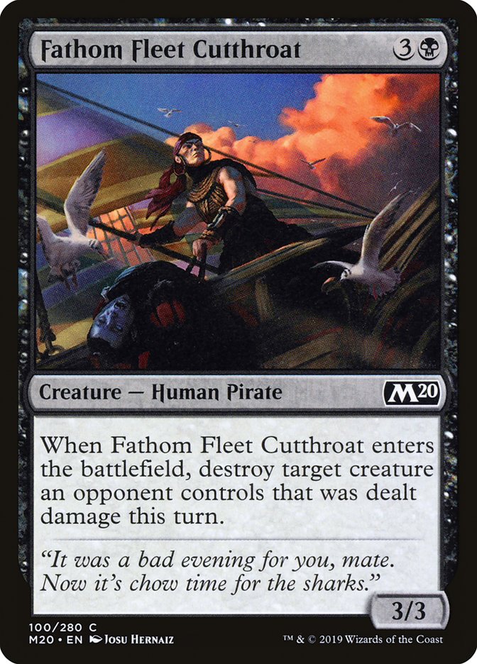 Fathom Fleet Cutthroat [Core Set 2020] | Gear Gaming Fayetteville