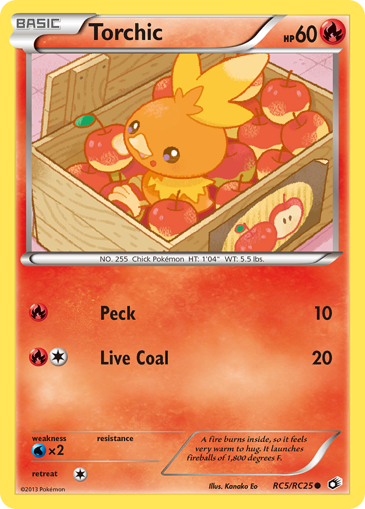 Torchic (RC5/RC25) [Black & White: Legendary Treasures] | Gear Gaming Fayetteville