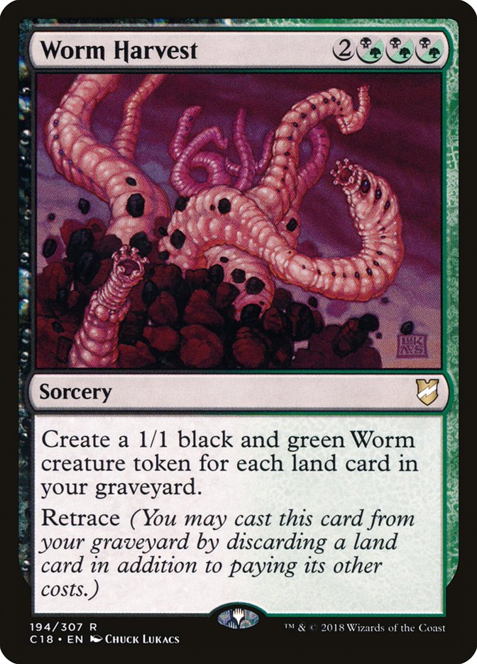 Worm Harvest [Commander 2018] | Gear Gaming Fayetteville