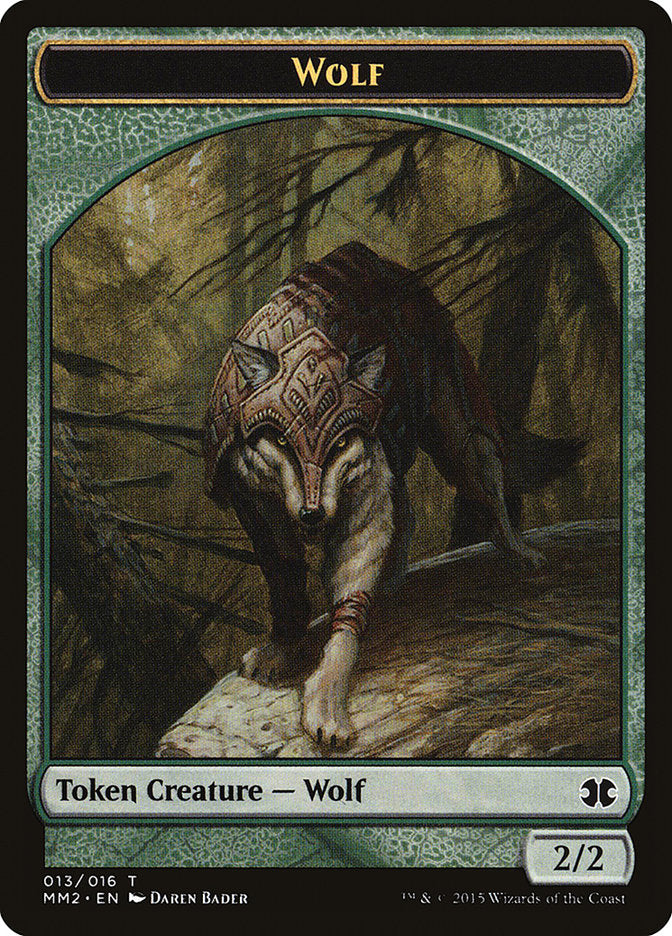 Wolf Token [Modern Masters 2015 Tokens] | Gear Gaming Fayetteville