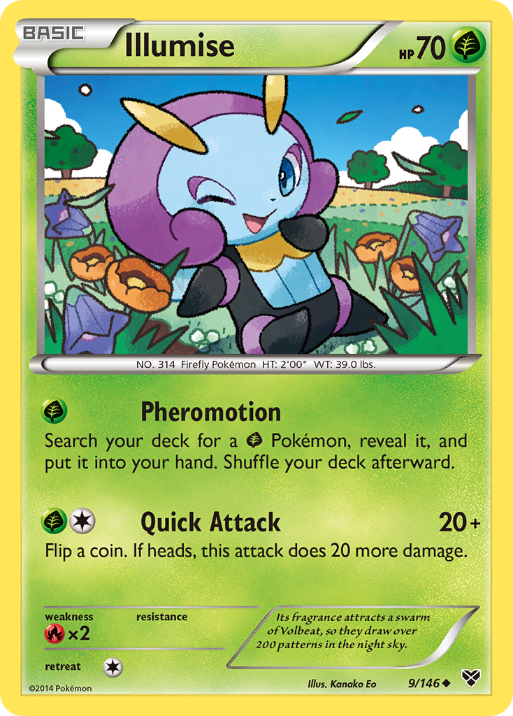 Illumise (9/146) [XY: Base Set] | Gear Gaming Fayetteville