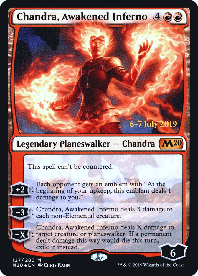 Chandra, Awakened Inferno [Core Set 2020 Prerelease Promos] | Gear Gaming Fayetteville