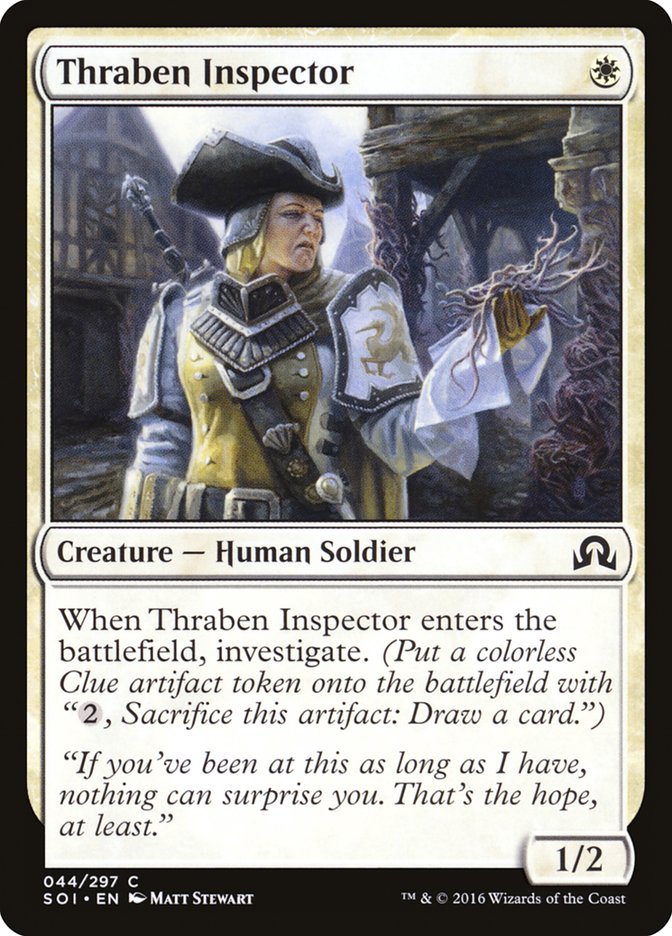 Thraben Inspector [Shadows over Innistrad] | Gear Gaming Fayetteville