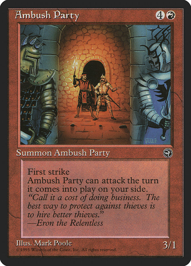 Ambush Party (Eron Flavor Text) [Homelands] | Gear Gaming Fayetteville