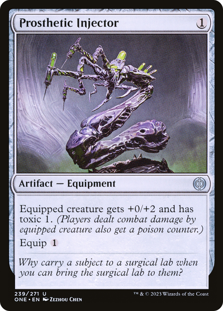 Prosthetic Injector [Phyrexia: All Will Be One] | Gear Gaming Fayetteville