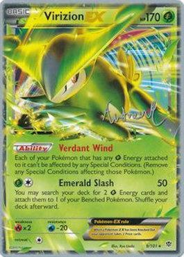 Virizion EX (9/101) (Emerald King - Andrew Estrada) [World Championships 2014] | Gear Gaming Fayetteville