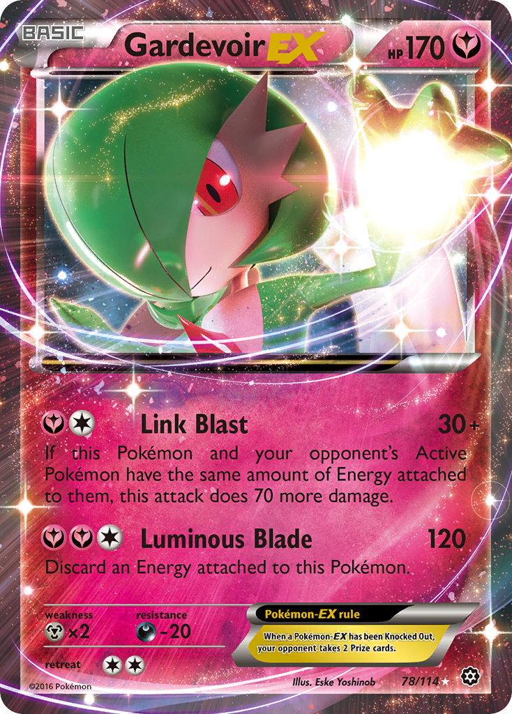 Gardevoir EX (78/114) [XY: Steam Siege] | Gear Gaming Fayetteville