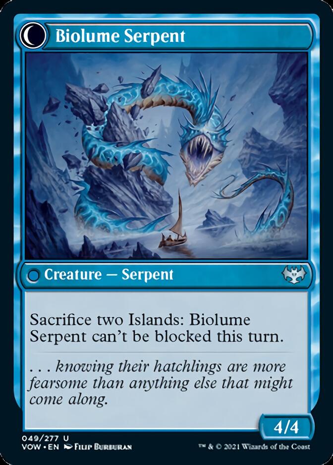 Biolume Egg // Biolume Serpent [Innistrad: Crimson Vow] | Gear Gaming Fayetteville