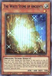 The White Stone of Ancients (Blue) [LDS2-EN013] Ultra Rare | Gear Gaming Fayetteville