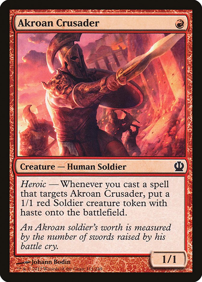 Akroan Crusader [Theros] | Gear Gaming Fayetteville