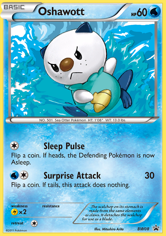 Oshawott (BW08) [Black & White: Black Star Promos] | Gear Gaming Fayetteville