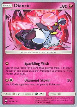 Diancie (94/147) (Infinite Force - Diego Cassiraga) [World Championships 2017] | Gear Gaming Fayetteville