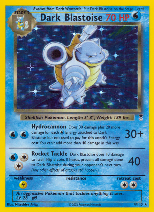 Dark Blastoise (4/110) [Legendary Collection] | Gear Gaming Fayetteville