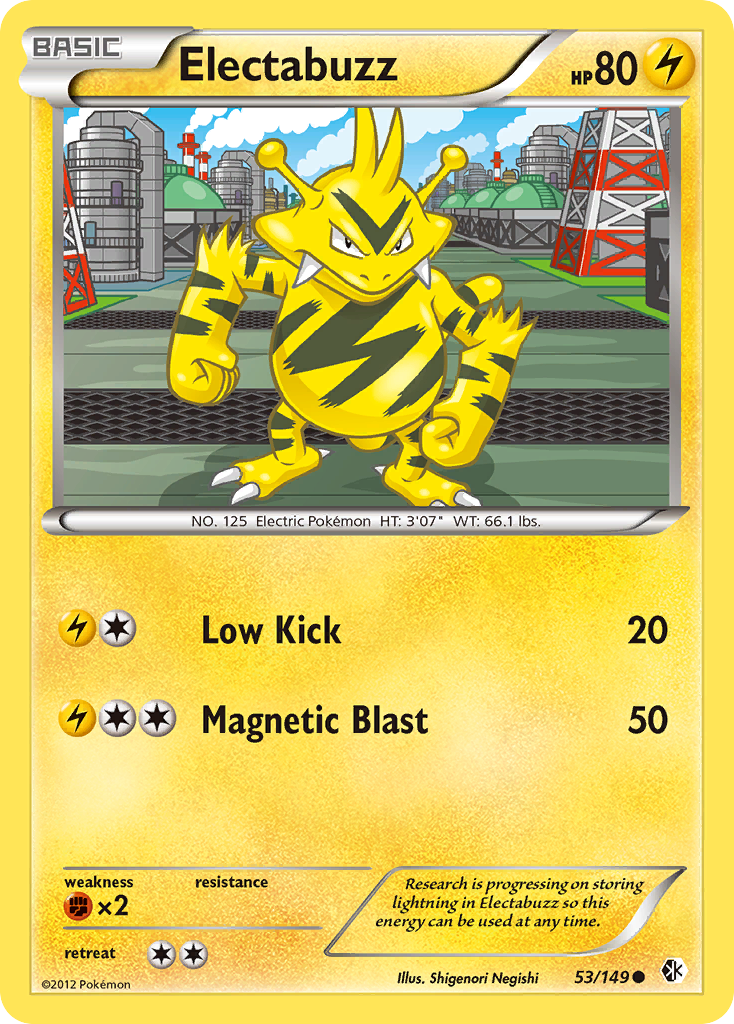 Electabuzz (53/149) [Black & White: Boundaries Crossed] | Gear Gaming Fayetteville