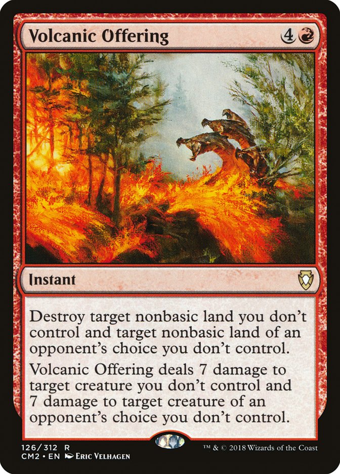 Volcanic Offering [Commander Anthology Volume II] | Gear Gaming Fayetteville