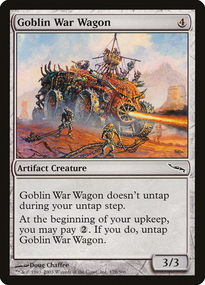 Goblin War Wagon [Mirrodin] | Gear Gaming Fayetteville