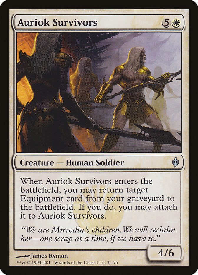 Auriok Survivors [New Phyrexia] | Gear Gaming Fayetteville