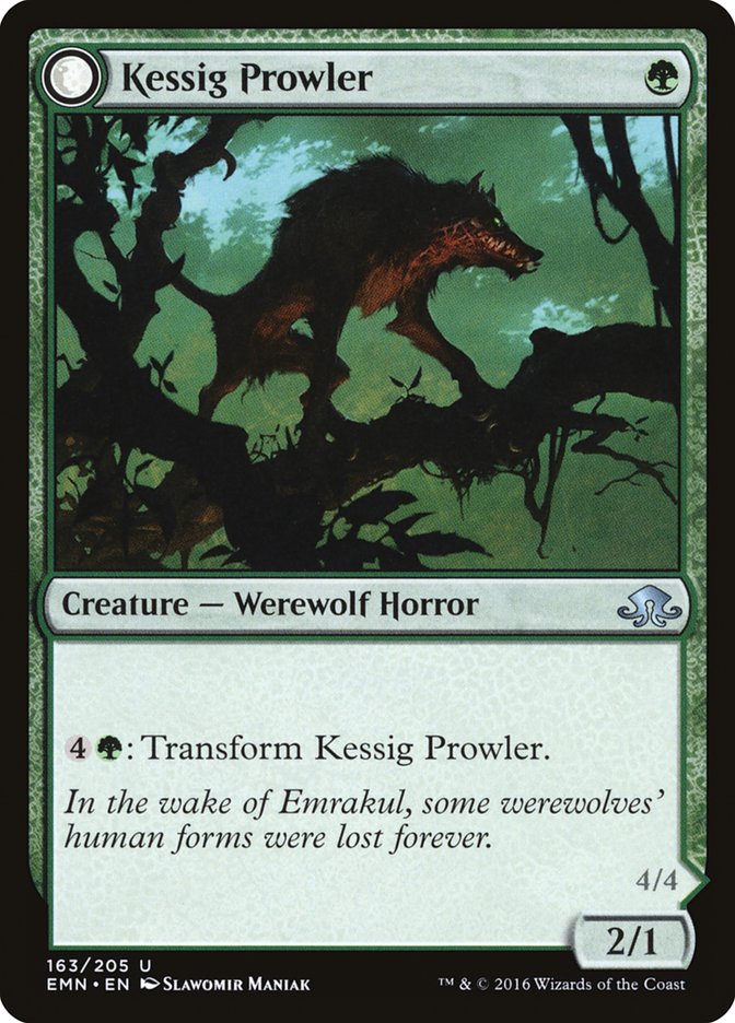 Kessig Prowler // Sinuous Predator [Eldritch Moon] | Gear Gaming Fayetteville