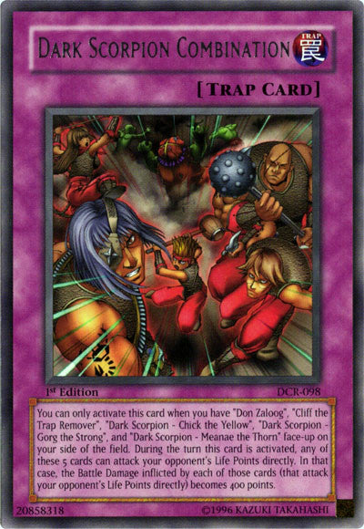 Dark Scorpion Combination [DCR-098] Rare | Gear Gaming Fayetteville
