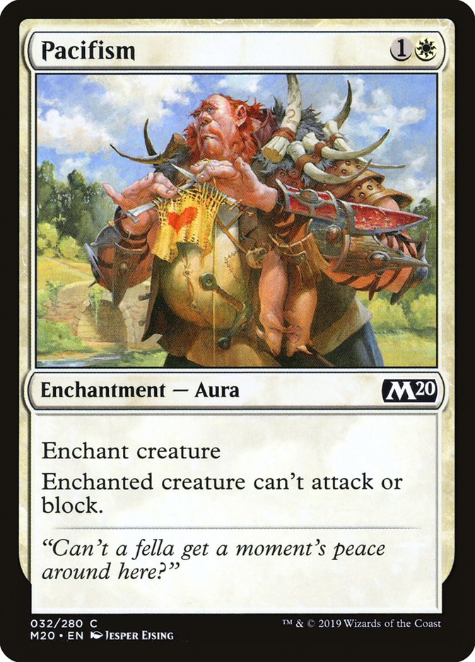 Pacifism [Core Set 2020] | Gear Gaming Fayetteville