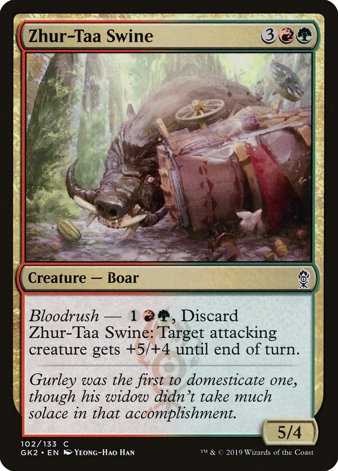 Zhur-Taa Swine [Ravnica Allegiance Guild Kit] | Gear Gaming Fayetteville