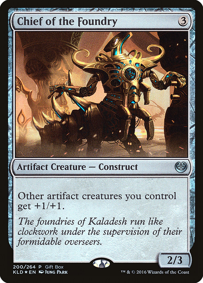 Chief of the Foundry (Gift Pack) [Kaladesh Promos] | Gear Gaming Fayetteville