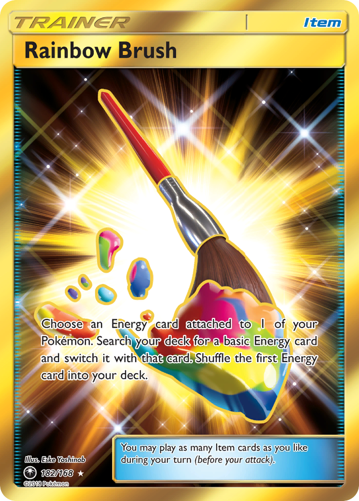 Rainbow Brush (182/168) [Sun & Moon: Celestial Storm] | Gear Gaming Fayetteville