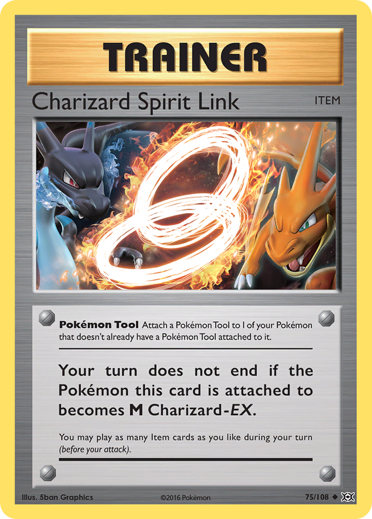 Charizard Spirit Link (75/108) [XY: Evolutions] | Gear Gaming Fayetteville