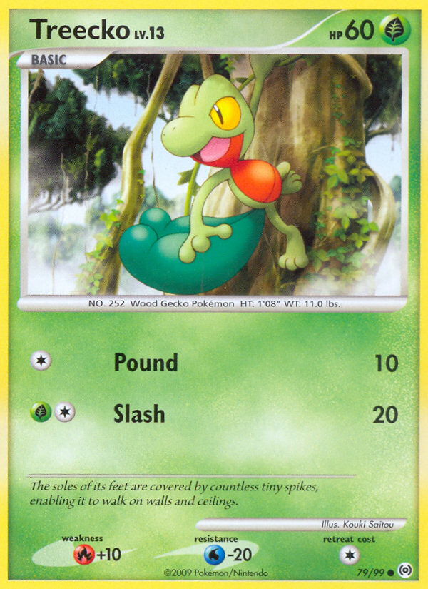 Treecko (79/99) [Platinum: Arceus] | Gear Gaming Fayetteville