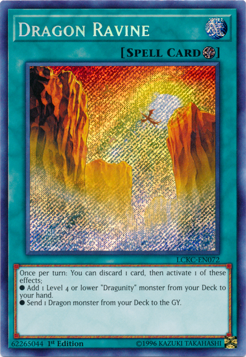 Dragon Ravine [LCKC-EN072] Secret Rare | Gear Gaming Fayetteville