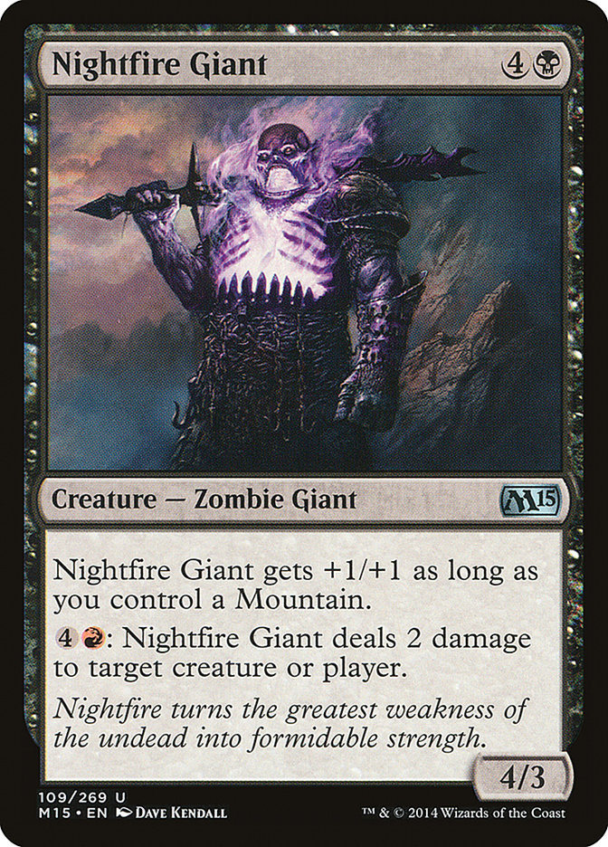 Nightfire Giant [Magic 2015] | Gear Gaming Fayetteville