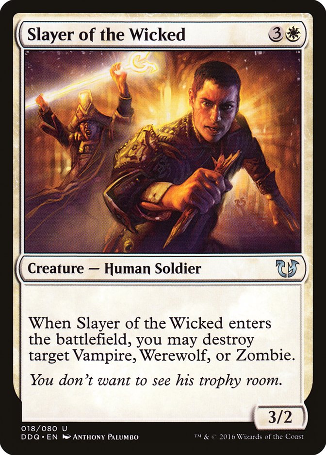 Slayer of the Wicked [Duel Decks: Blessed vs. Cursed] | Gear Gaming Fayetteville