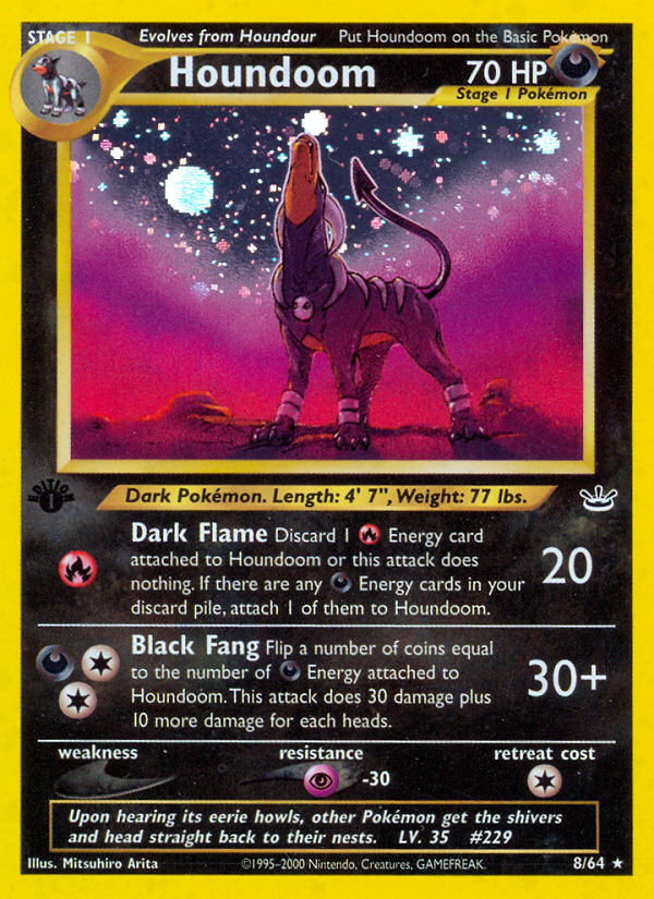 Houndoom (8/64) [Neo Revelation 1st Edition] | Gear Gaming Fayetteville