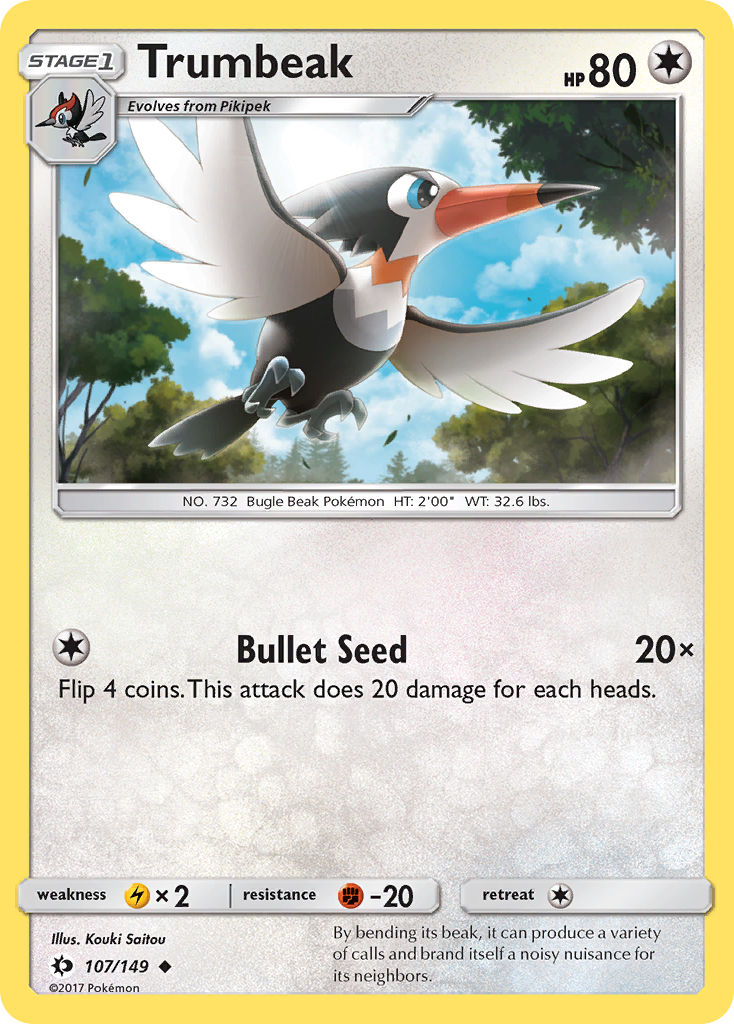 Trumbeak (107/149) [Sun & Moon: Base Set] | Gear Gaming Fayetteville