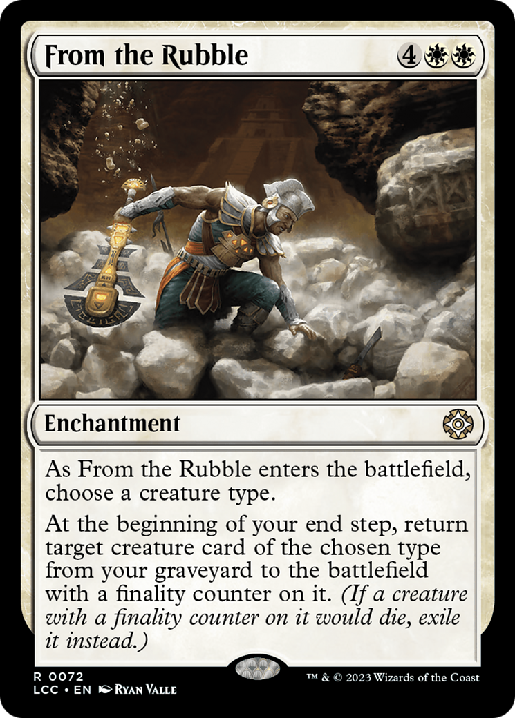 From the Rubble [The Lost Caverns of Ixalan Commander] | Gear Gaming Fayetteville