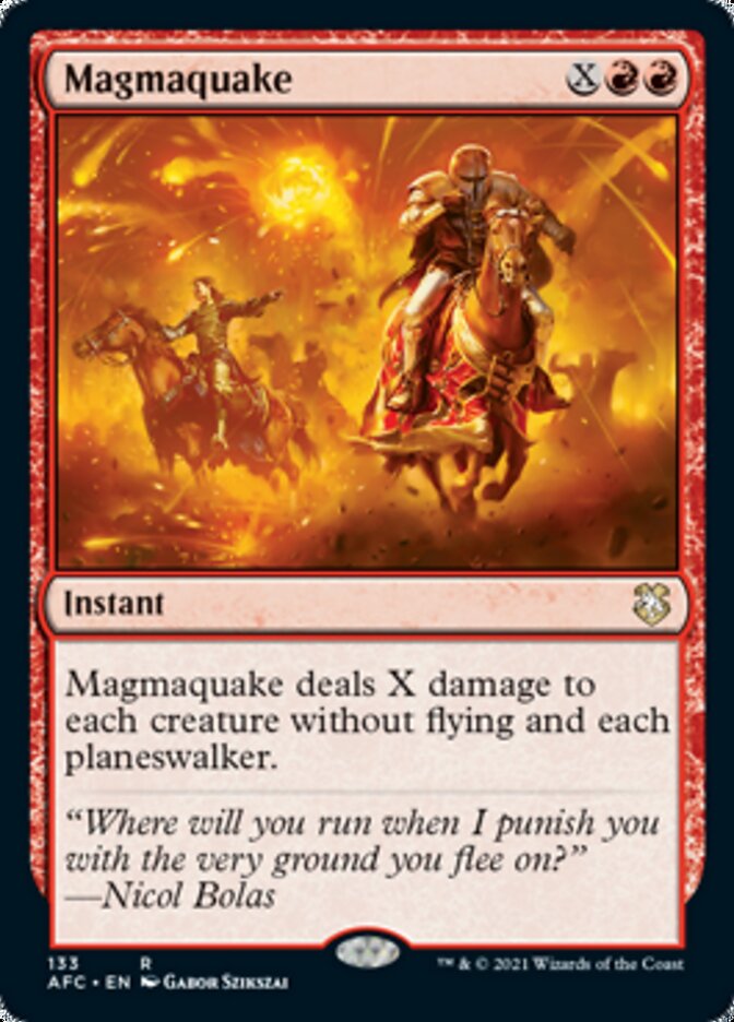 Magmaquake [Dungeons & Dragons: Adventures in the Forgotten Realms Commander] | Gear Gaming Fayetteville