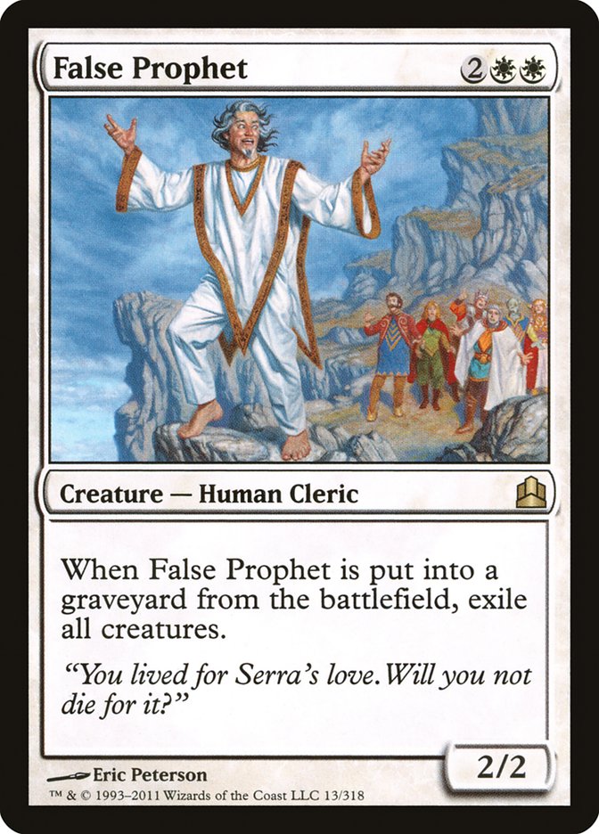 False Prophet [Commander 2011] | Gear Gaming Fayetteville