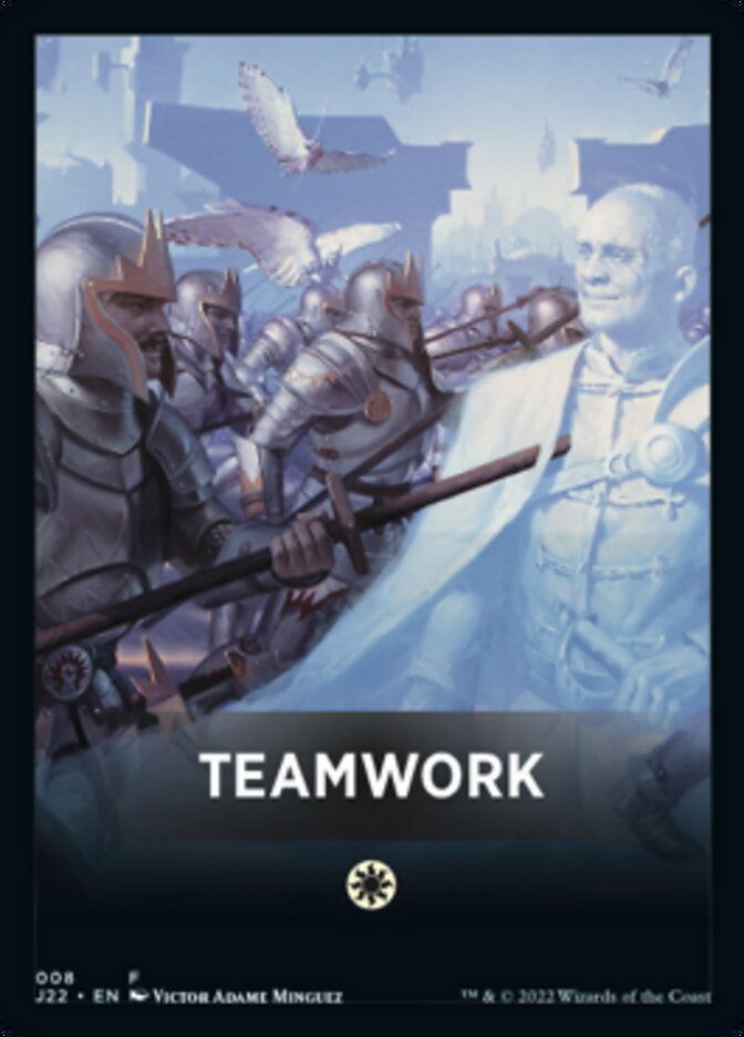 Teamwork Theme Card [Jumpstart 2022 Front Cards] | Gear Gaming Fayetteville