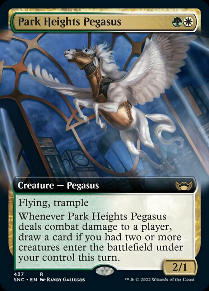 Park Heights Pegasus (Extended Art) [Streets of New Capenna] | Gear Gaming Fayetteville