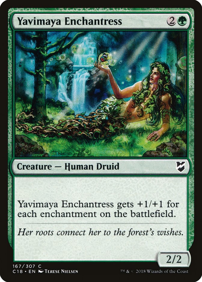 Yavimaya Enchantress [Commander 2018] | Gear Gaming Fayetteville