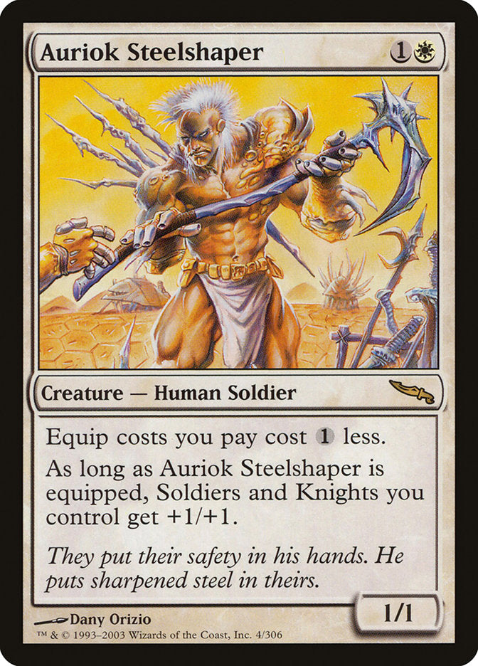 Auriok Steelshaper [Mirrodin] | Gear Gaming Fayetteville